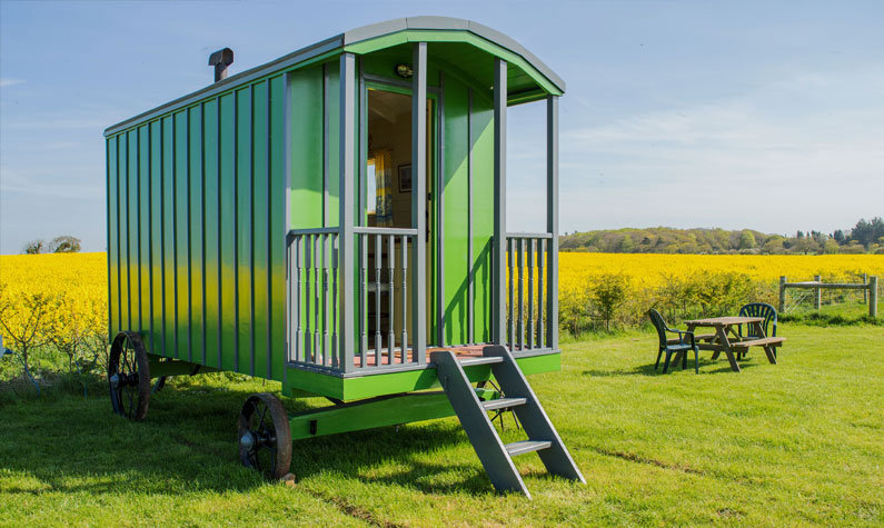 Shrublands Farm Shepherds Hut